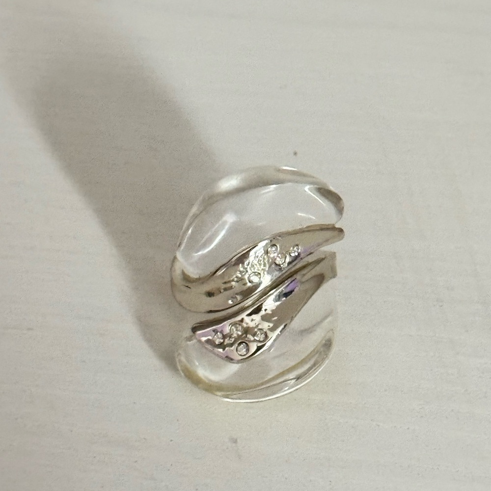 Alexis Bittar Silver and Gold Ring - Picture 2 of 8